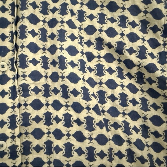 Lovebrand & Co Men's Eye of the Tiger Abaco Linen Shirt 100% Linen Size XXL - Picture 6 of 14